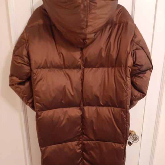 NWT Sosken Studios Oversized Brown Puffer - Picture 4 of 5